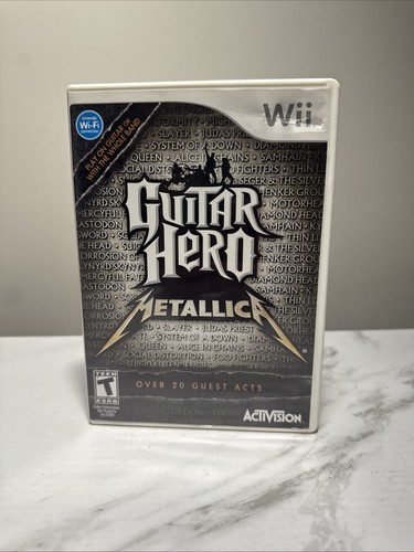 Guitar hero metallica nintendo - guitar,